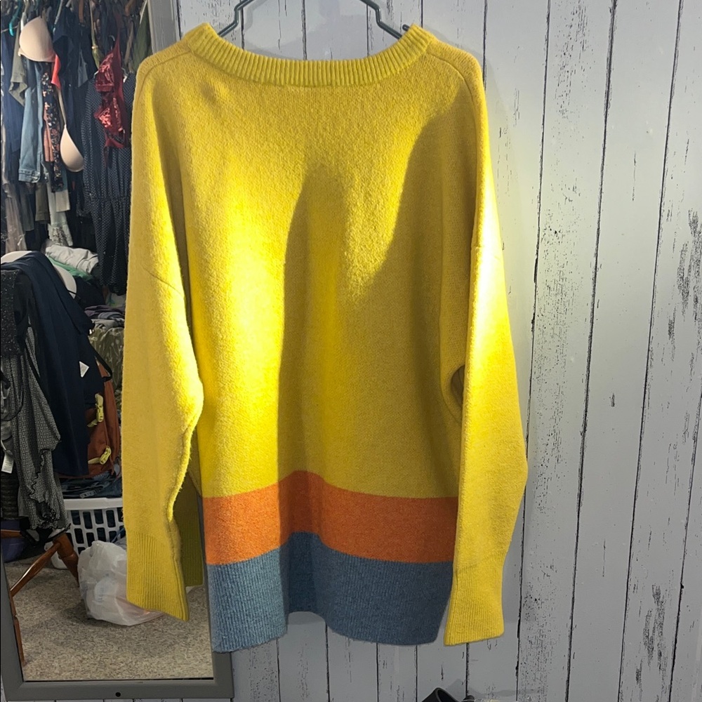 Sunset Mountain Scene Sweater - image 5